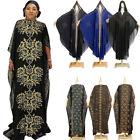 African Kaftan Loose Abaya Women Maxi Dress Abaya Evening Robe Dashiki Gown
