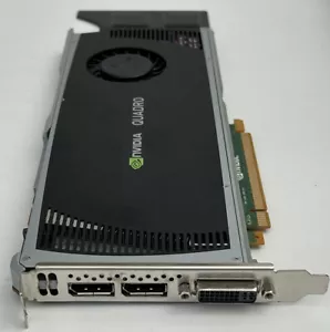 NVIDIA Quadro 4000 2GB GDDR5 256-bit PCI-E 2.0 x16 Video Card W/Bracket - Picture 1 of 4