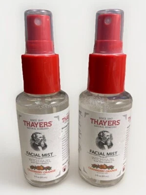 Niebla facial Thayers bruja hamamelis arándano naranja 3 OZ fórmula de aloe vera (paquete de 2) Foto 1 de 3