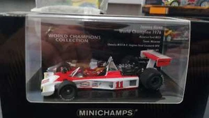 MINICHAMPS 436760011 F1 1/43 MCLAREN FORD M23 JAMES HUNT 1976 F1 WORLD CHAMPION - Foto 1 di 3