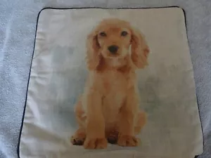 Funda Cojín Cachorro Spaniel - Imagen 1 de 3