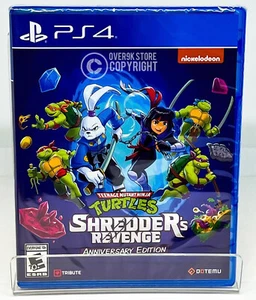 TMNT Shredder's Revenge Anniversary Edition - PS4 - Brand New | Factory Sealed - Picture 1 of 4