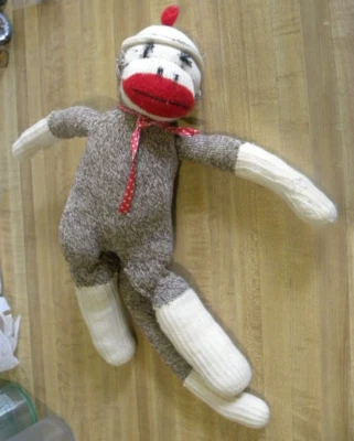 Vintage Sock Monkey Doll - Image 1 of 4