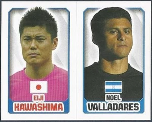 TOPPS INGLATERRA 2014- #156-244-JAPÓN-ELJI KAWASHIMA-HONDURAS-NOEL VALLADARES - Imagen 1 de 1