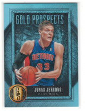 2013-14 Panini Gold Standard Gold Prospects Platinum #26 Jonas Jerebko /10 