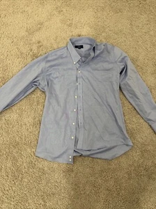Buttoned Down Brand Blue Collared Button Down Shirt 17" - 35" - Picture 1 of 11