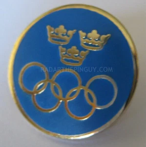 2018 Pyeongchang Winter Olympic Sweden NOC Pin - Bild 1 von 1