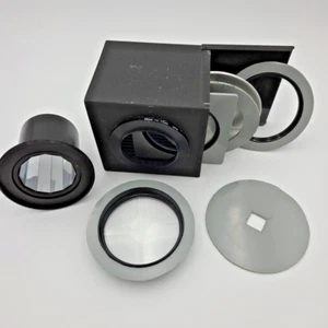Paraluce fotocamera Profectomat metallo 16 slot 4x4" e filtri effetti personalizzati vintage - Foto 1 di 24