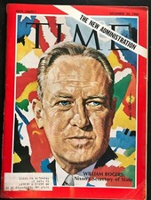 TIME MAGAZINE - December 20 1968 - WILLIAM ROGERS / Nixon's Secretary of State