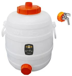 Speidel barril de fermentación barril de mosto 20L con grifo de desagüe de acero inoxidable  - Imagen 1 de 1