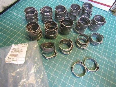 Lot of 50  Zurn Stainless Steel Crimp Ring 1" PEX. QSOETPG5X. NEW in Bag - Image 1 of 4