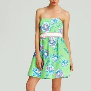 Lilly Pulitzer Langley Embellished Silk Dress, Size 6, Sale!  - Picture 1 of 12