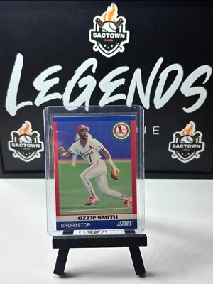 1991 Score 100 Hottest Players - Ozzie Smith #18 - Image 1 of 2