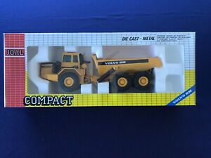 Vintage JOAL COMPACT 1:50 Scale Die-Cast Volvo BM Articulated Dump Truck w/Box