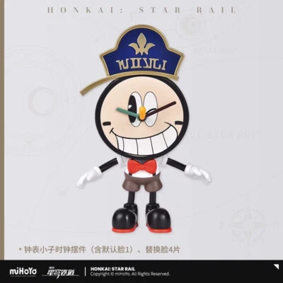 Oficial Honkai: Star Rail Reloj Reloj Figuras Juguete Adorno Relojes de Pared Regalo Foto 1 de 4