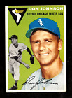 1954 Topps #146 Don Johnson Chicago White Sox