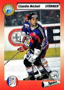 1993-94 Swiss HNL #176 Claudio Micheli