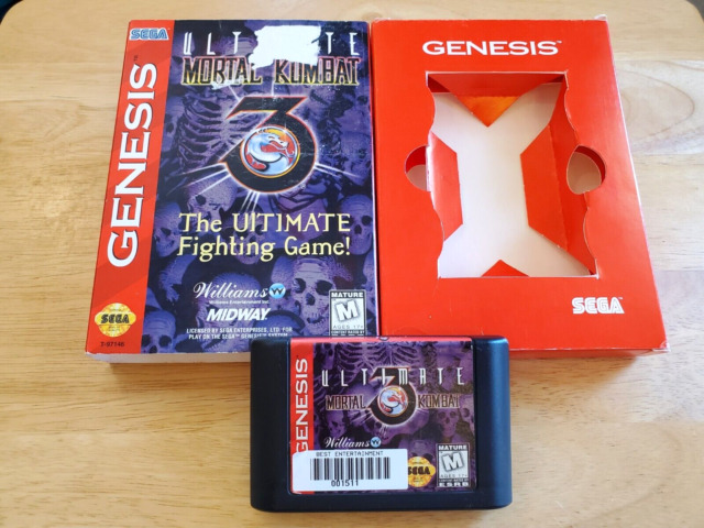 Ultimate Mortal Kombat 3 Sega Genesis – Gandorion Games