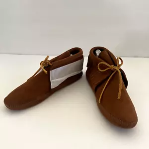 Minnetonka Moccasins 482 -Fringed Softsole Boot Women's Size 7 - Picture 1 of 8