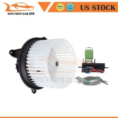 Fits 2005 06-09 Chevrolet C4500 C5500 Kodiak Blower Motor & Wiring Harness Kit - Imagem 1 de 4