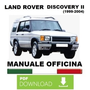 Land Rover Discovery 2 TD5 2.5 Manuale officina istruzioni riparazione ITALIANO - Zdjęcie 1 z 1