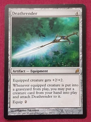 Magic The Gathering LORWYN DEATHRENDER artifact card MTG - Image 1 of 2