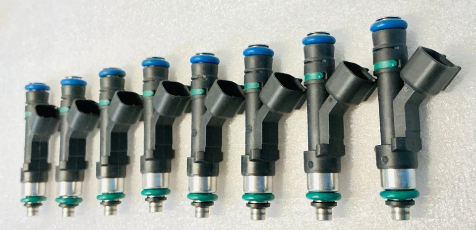 8x inyectores de combustible Bosch originales de actualización para Cadillac DTS 2006-2010 4,6 L V8 Foto 1 de 4
