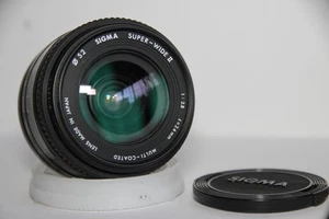 Sigma 24mm f/2.8 AF Super Wide II Lens.Fits Sony Alpha DSLR & SLT Minolta Camera - Picture 1 of 10