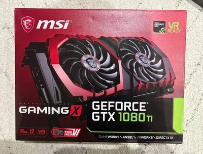 MSI NVIDIA GeForce GTX 1080 TI 11GB GAMING X Graphics Card - Image 1 of 4