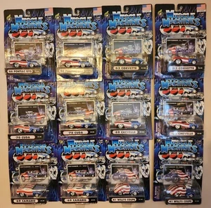 Muscle Machines 9/11 Set Of 12 Stars & Stripes Cars Lot 1/64 - Picture 1 of 13