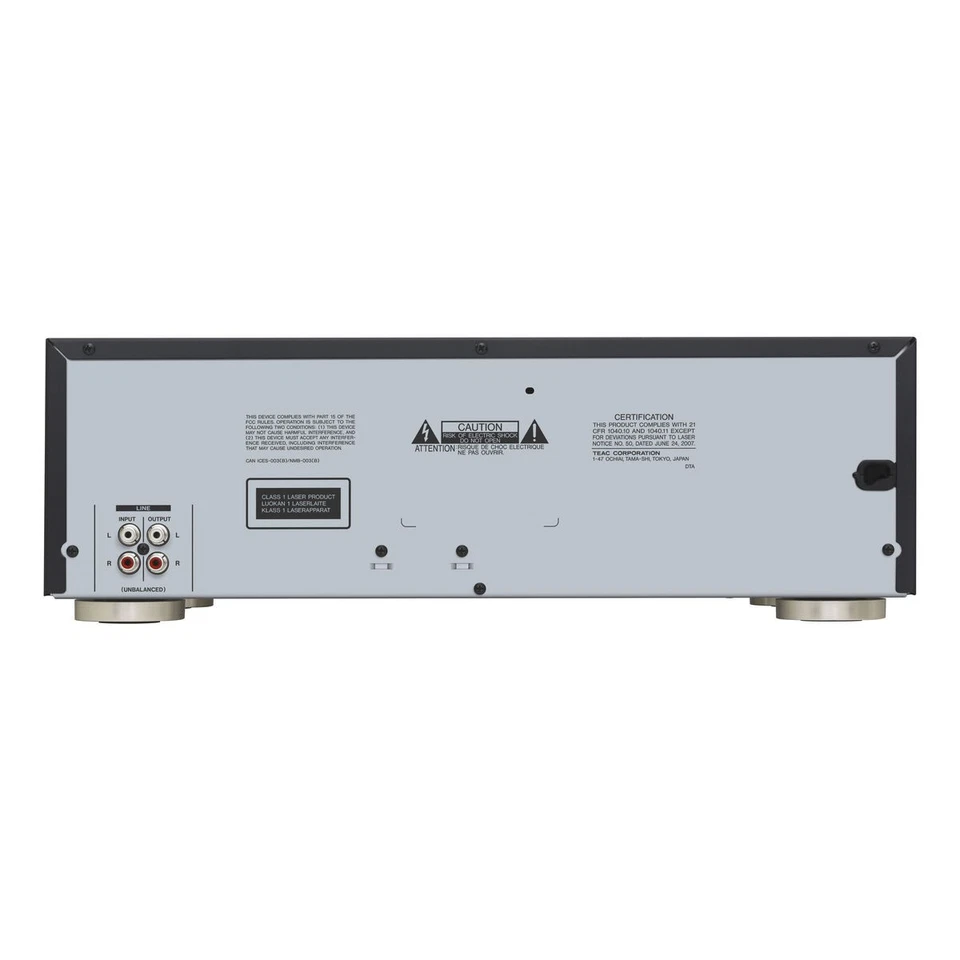 TEAC AD-850-SE USB CD und Cassette-Player - Schwarz