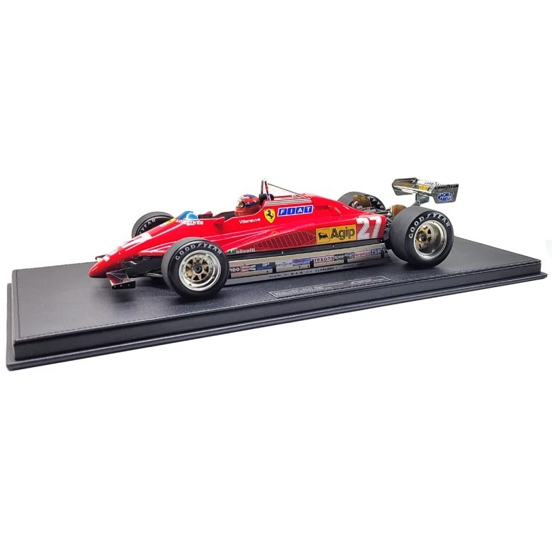 GP Replicas 1982 Gilles Villeneuve Ferrari 126 C2 Zolder GP - 1/12 GPreplicas - Immagine 1 di 4