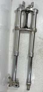99-02 Kx250 Front Fork Suspension Assembly Triple Tree Clamps Forks KYB - Bild 1 von 24