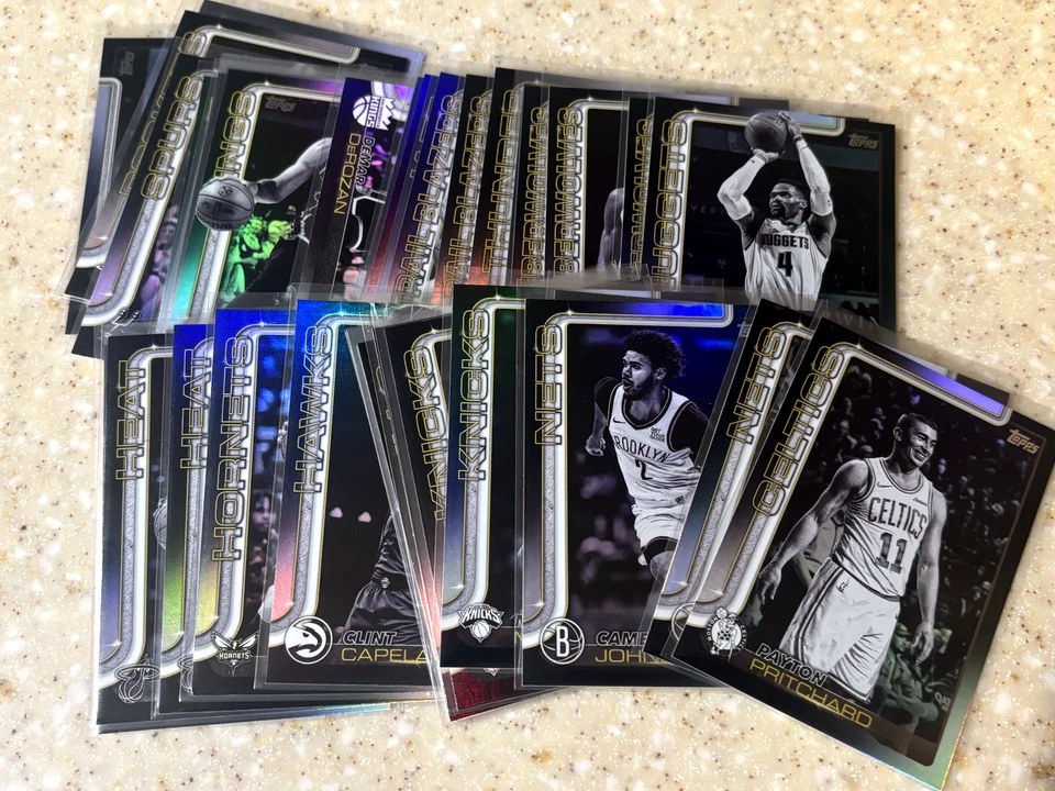 2025-26 Topps NBA Flagship Blackout Parallel COMPLETE YOUR SET You Choose NO RC - Image 1 of 1