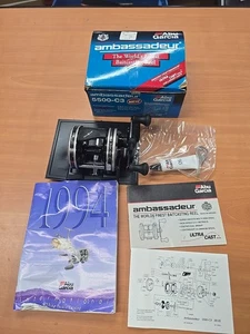 Abu Garcia AMBASSADEUR 5500C3 Fishing Reel w/Paperwork NOS in Box - Picture 1 of 14