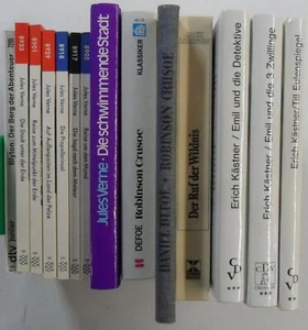 14x Abenteuer Kinderbücher Sammlung - Erich Kästner, Jules Verne, ... - Bild 1 von 1