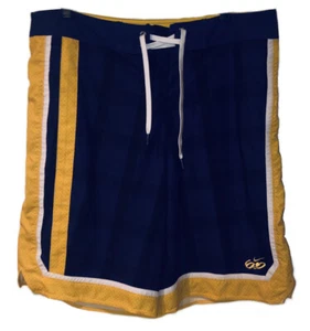 Pantalones cortos de tabla Nike 6.0 púrpura y amarillo para hombre talla 36 cintura cordón cierre de corbata - Imagen 1 de 3