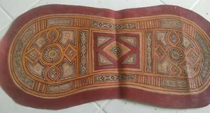 CARPET BERBER AFRICA MAURITANIA .TAPIS BERBERE AFRIQUE MAURITANIE 60x25 cm 23.6 - Imagen 1 de 11