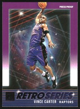 2021-22 Donruss Retro Series Press Proof Purple #16 Vince Carter