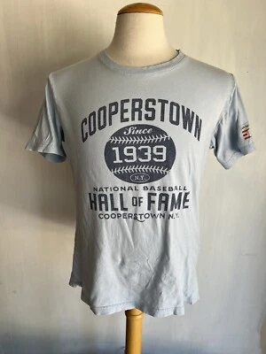 NATIONAL BASEBALL HALL OF FAME Cooperstown New York Red Jacket T-Shirt Small - Image 1 of 4