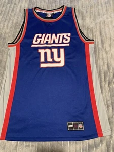 NFL New York Giants Vest Polymesh Football Blue Large 21” Pit To Pit BNWT - Picture 1 of 6