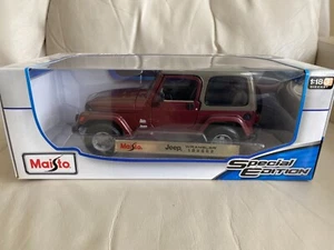 Jeep Wrangler Sahara 1/18 diecast, nuevo - Imagen 1 de 3