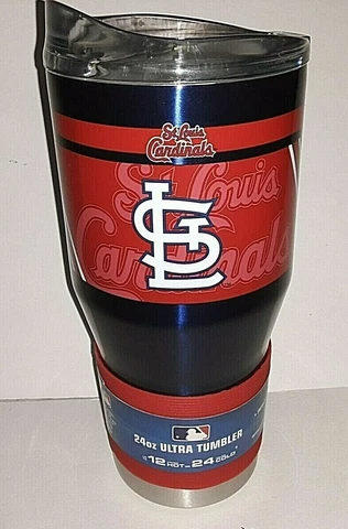 St Louis Cardinals  MLB 24 oz Travel Tumbler by Boelter Cover