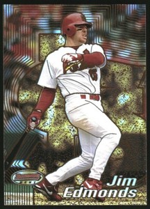 2002 Bowman's Best Gold #61 Jim Edmonds /50
