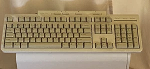 Vintage SONY VAIO Model PCVA-KB4P/U Wired Mechanical Keyboard 6 Pin Plug (px - Picture 1 of 6
