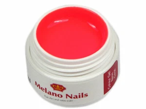 MELANO NAILS Gel UV colore NEON Made in Germany 5 ml corallo al neon 0579