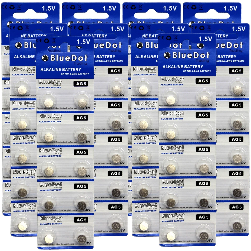 BlueDot ~ 100 AG5 LR754 SR754 LR754 G5 SR48 193 Batería alcalina ENVÍO DESDE EE. UU. Foto 1 de 1