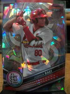 Refractor atómico Joshua Baez 2022 Bowman's Best Top Prospects #9 Cardinals - Imagen 1 de 1