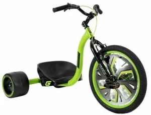 Máquina deslizante verde huffy 20" para niños a pedal de deriva para exteriores verde negro - Imagen 1 de 1