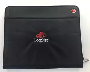 NEW Wenger Domain 10" Zippered Tablet eReader - Case - Black with Loopnet logo - Picture 1 of 3